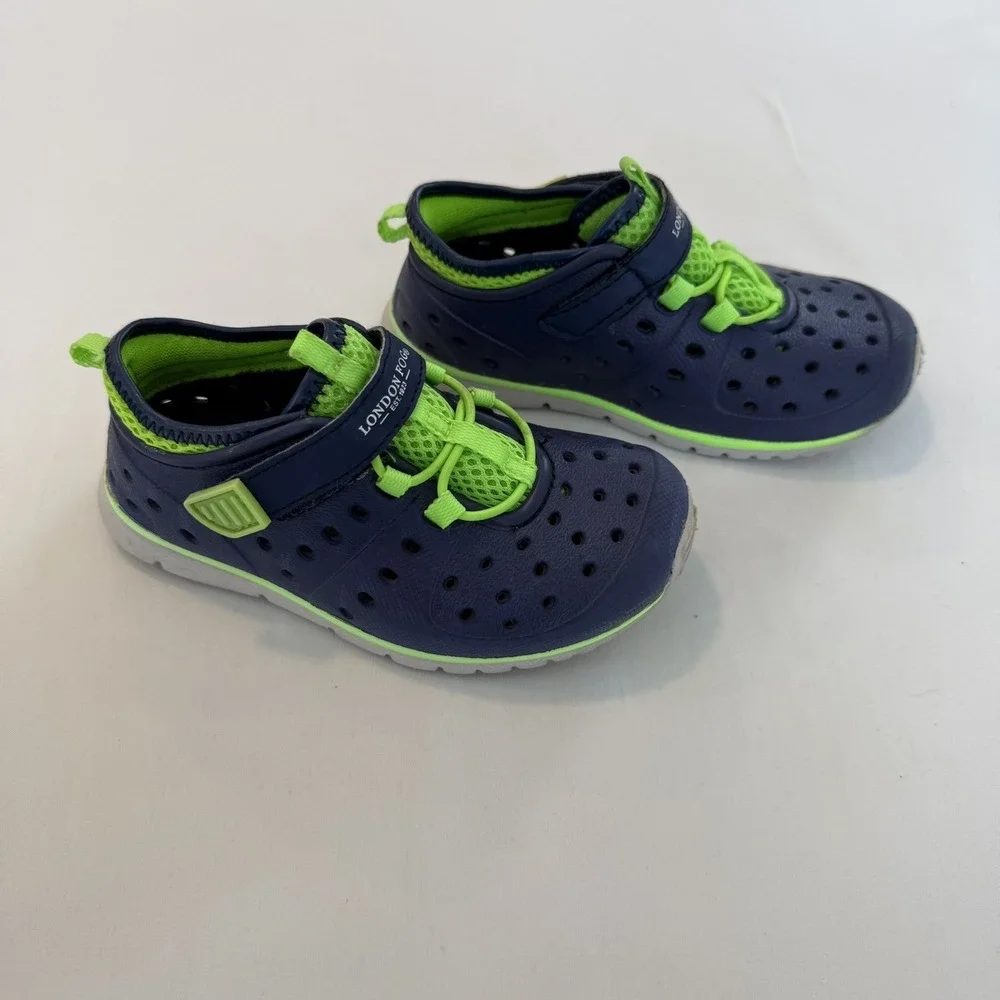 London Fog Mud Puppies Water Shoes Toddler Size 9 Slip On